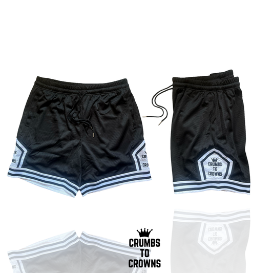 Black/White Game Changers Shorts (New Arrival)