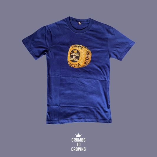 Navy Blue “Winning Season” Tee (New Arrival)