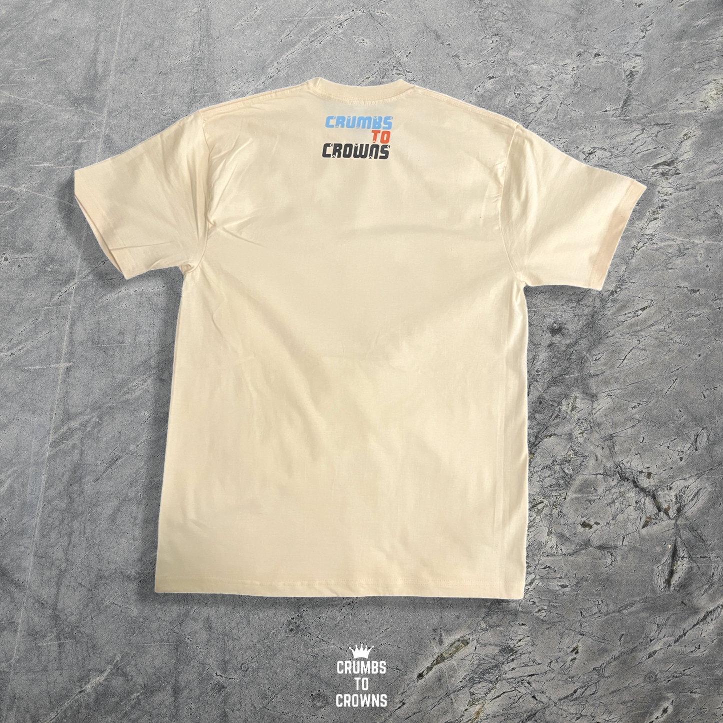 “Grace A Dieu” 9 oz. Heavyweight Tee (Cream)(Size: Small)(CLEARANCE SALE)