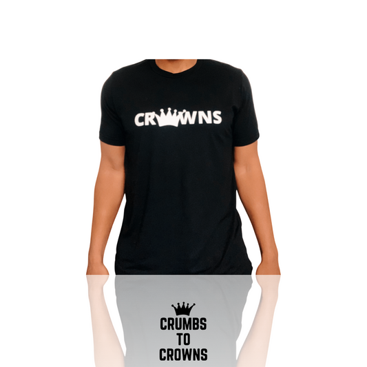 CROWNS Collection Tee (Black/White)