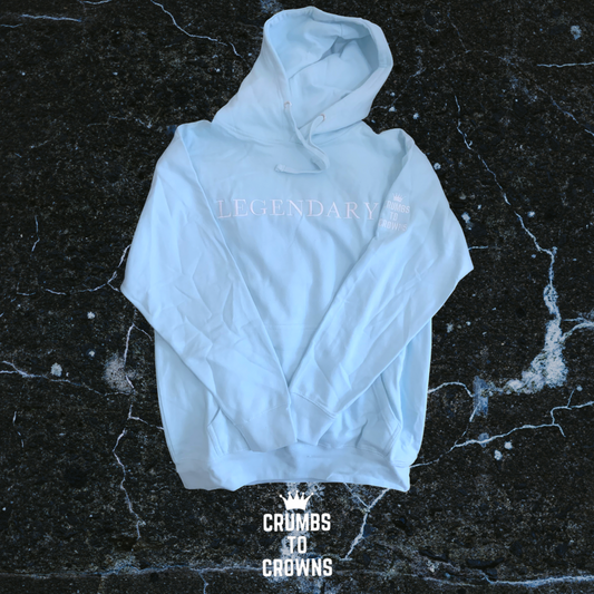 Sky Blue Premium Legendary Hoodie (Size: 2XL) (CLEARANCE SALE)