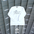 Star Life Collection Long Sleeve Tee (White/Charcoal Grey/Black)(Size: Small)(CLEARANCE)