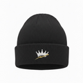 Black Waffle Beanie (New Arrival)