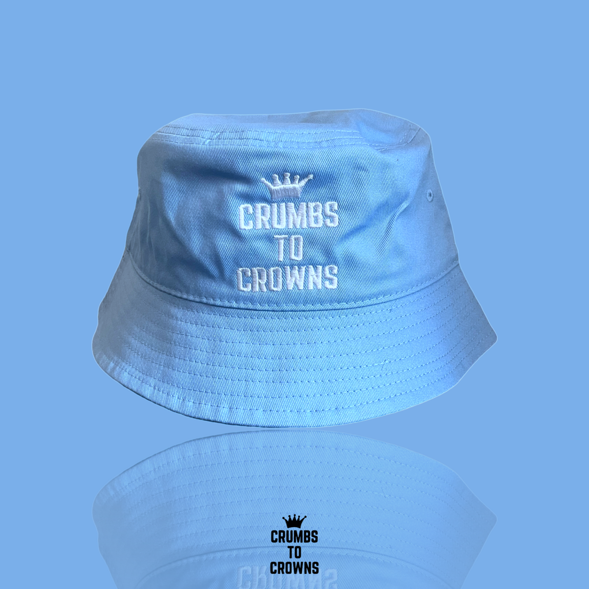 Classic Logo Bucket Hat (Sky Blue)(CLEARANCE)