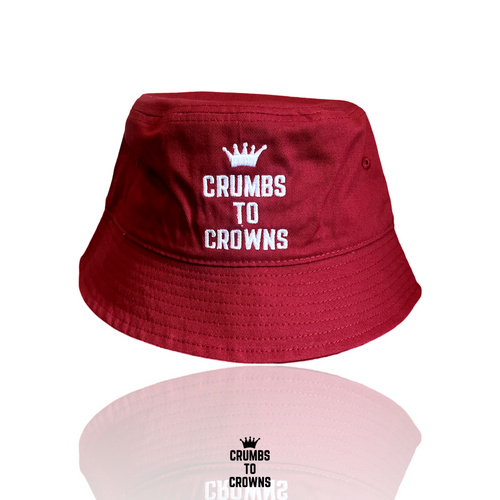Classic Logo Bucket Hat (Maroon)(CLEARANCE)