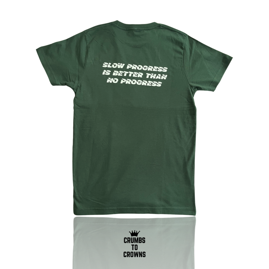 Forest Green "Run Your Race" Tee (Size: 3XL)(CLEARANCE)