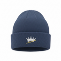 Navy Blue Waffle Beanie (New Arrival)