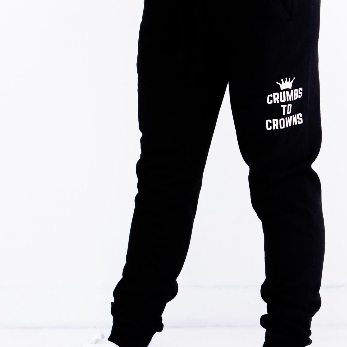 Black Classic Logo Joggers (Size: 2XL)(CLEARANCE)