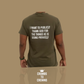 Olive Green/White Private Blessings Tee