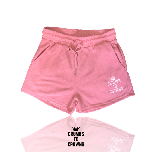 Women’s Pink Classic Logo Shorts (CLEARANCE)
