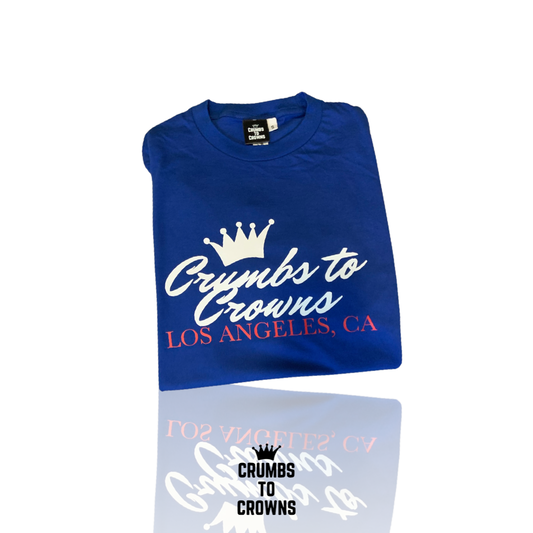 Royal Blue/White/Red Star Life Collection Tee