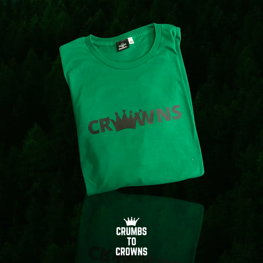 CROWNS Tee (Green/Black)(Size 2XL, Custom)