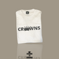 White/Black CROWNS Collection Tee