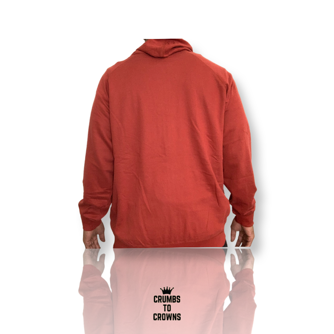 Premium Zip Up Hoodie (Paprika)(Size: 2XL) (CLEARANCE)