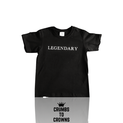 Kids Black Legendary Tee